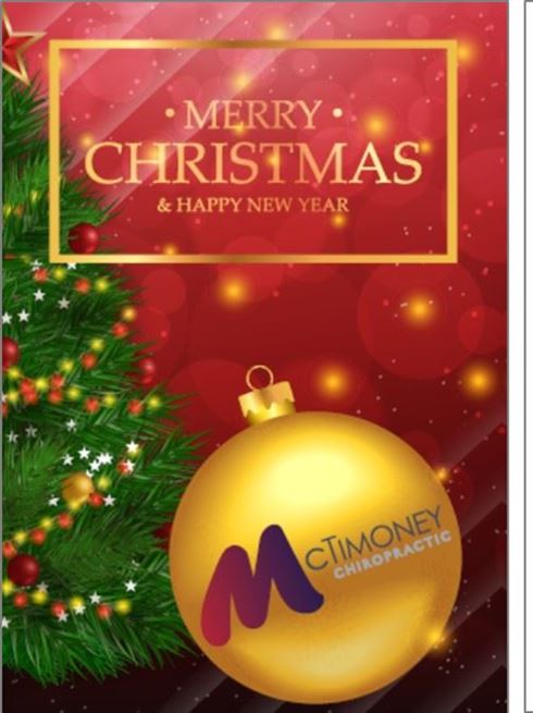McTimoney Xmas Cards